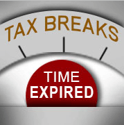 Tax Breaks Time Expired